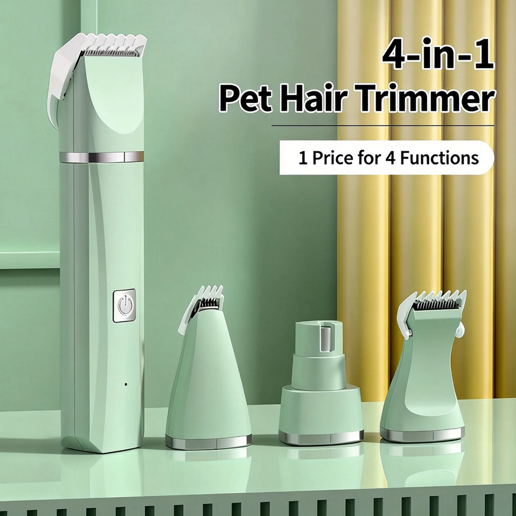 4-en-1 Kit de grooming pour petits chiens Chats