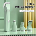 4-en-1 Kit de grooming pour petits chiens Chats
