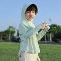 Lightweight Breathable UV-protective Loose-fitting Sun-protective Jacket For Boys