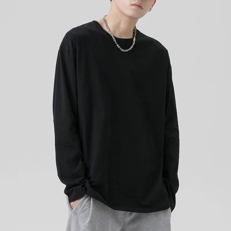 Hommes Pullover Base-couche T-shirt col rond