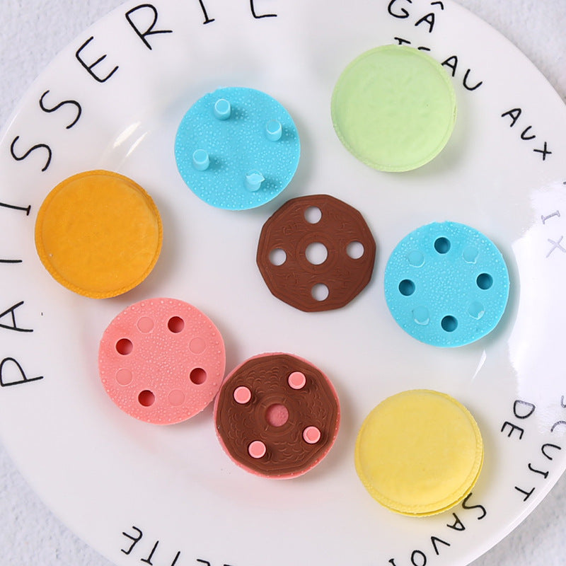 Étudiant créatif simple macaron gomme