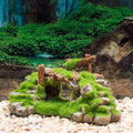 Aquarium en résine flottante en pierre de paysage