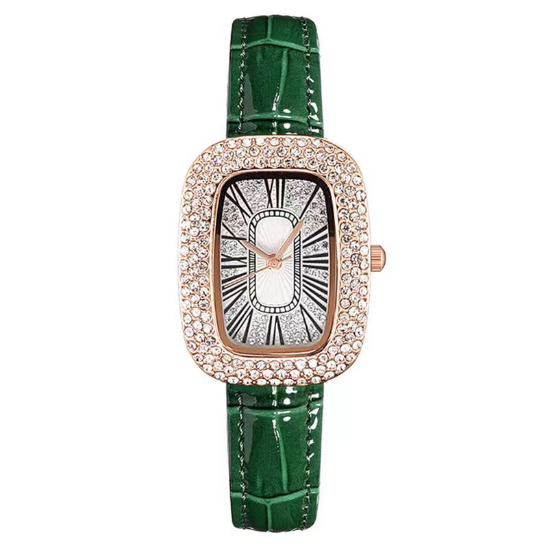 Montre de poignet à quartz polyvalente pour femmes