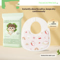 Mama Fruits jetables Serviettes de salive Bébés