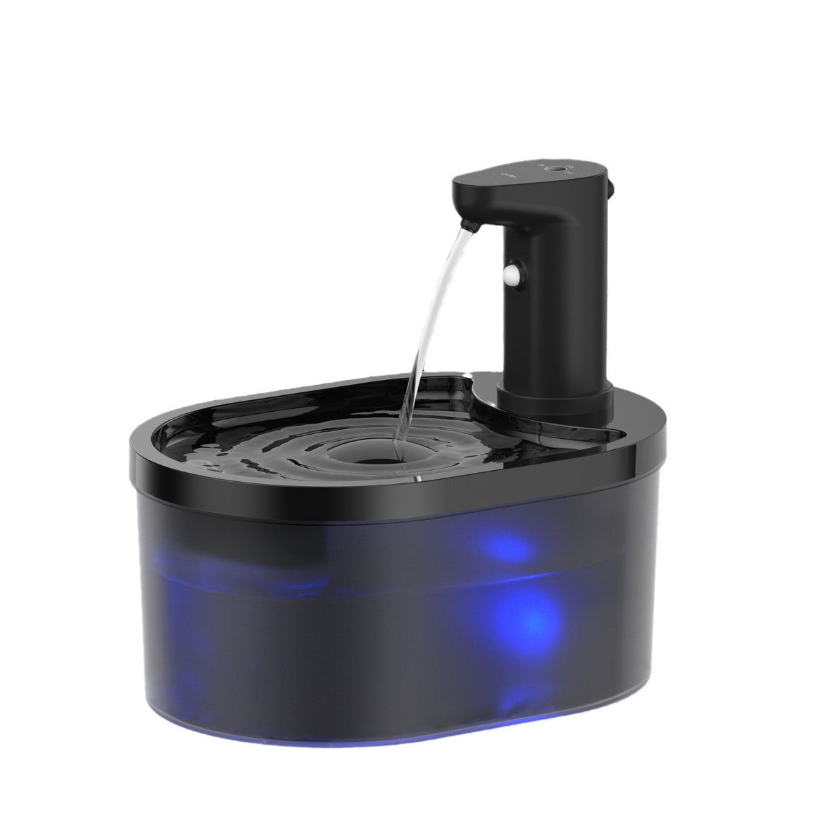 Fontaine d'eau de chat Filtre automatique Circulant Mute d'eau active