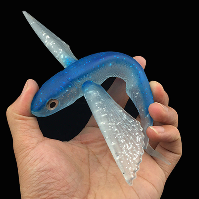 Flying Fish Sea Fish Soft Bait Tuna Lure Bait 17cm21cm Big Wing Fish Plane Fish