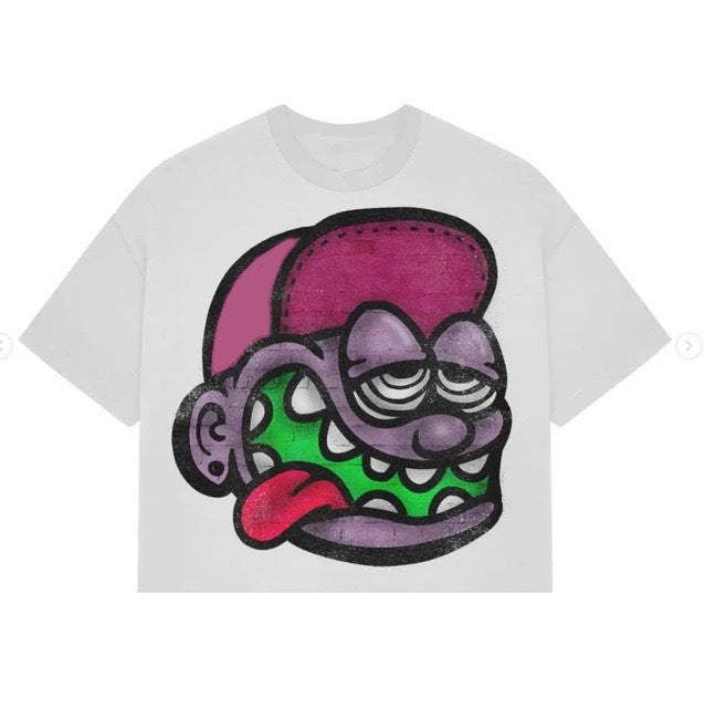 T-shirt européen et américain pour enfants en coton imprimé