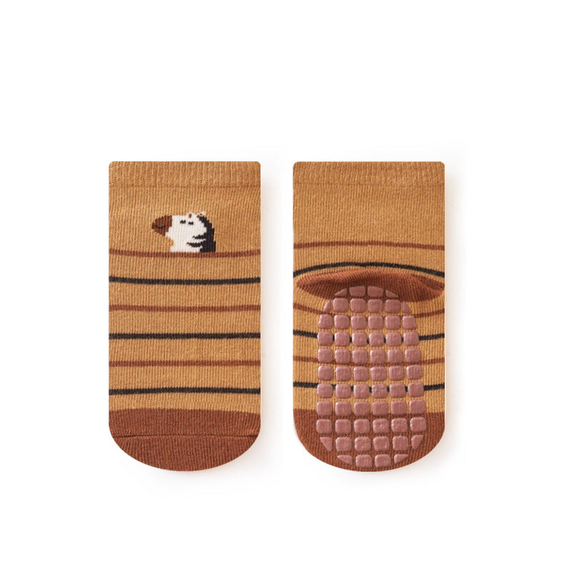 Bébé Chambre antidérapante Chaussettes en coton