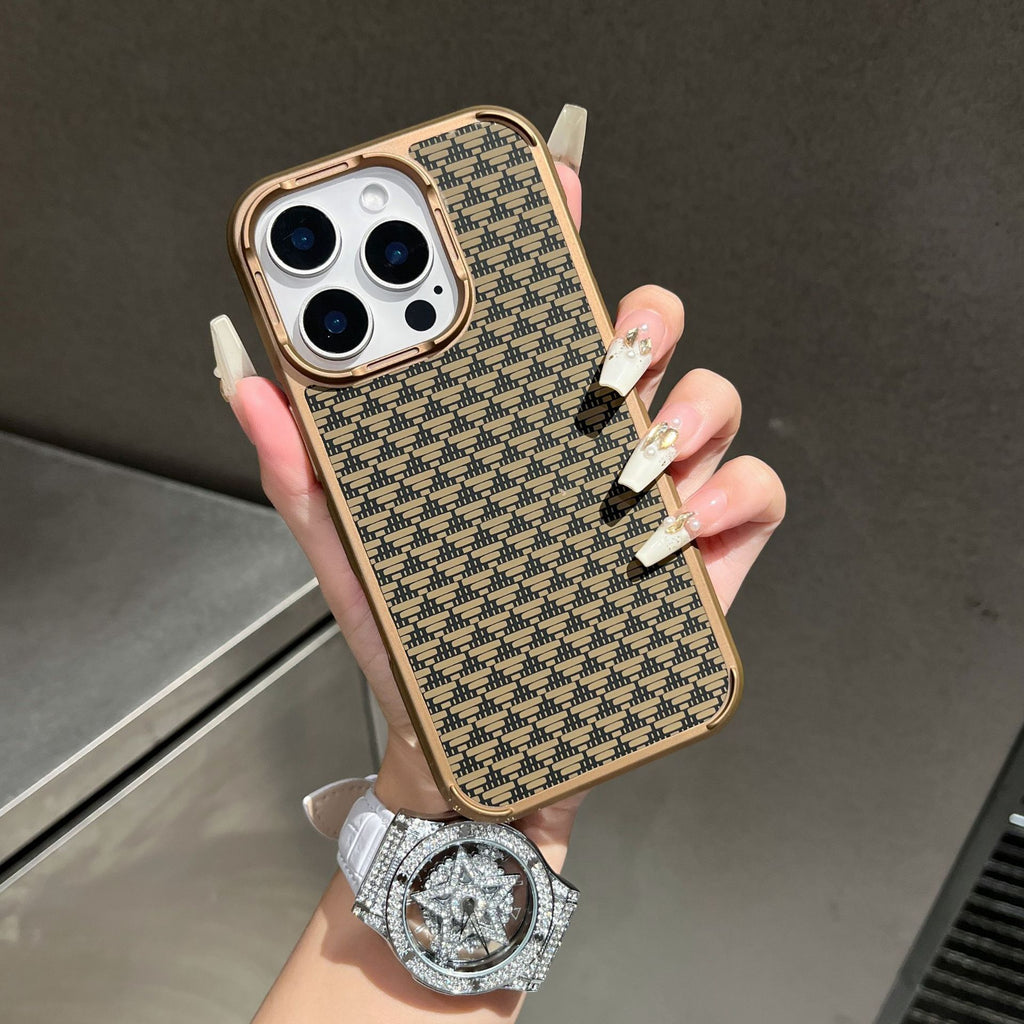 Coque d'aspiration magnétique en fibre de carbone avec une sensation Matte et Anti Drop