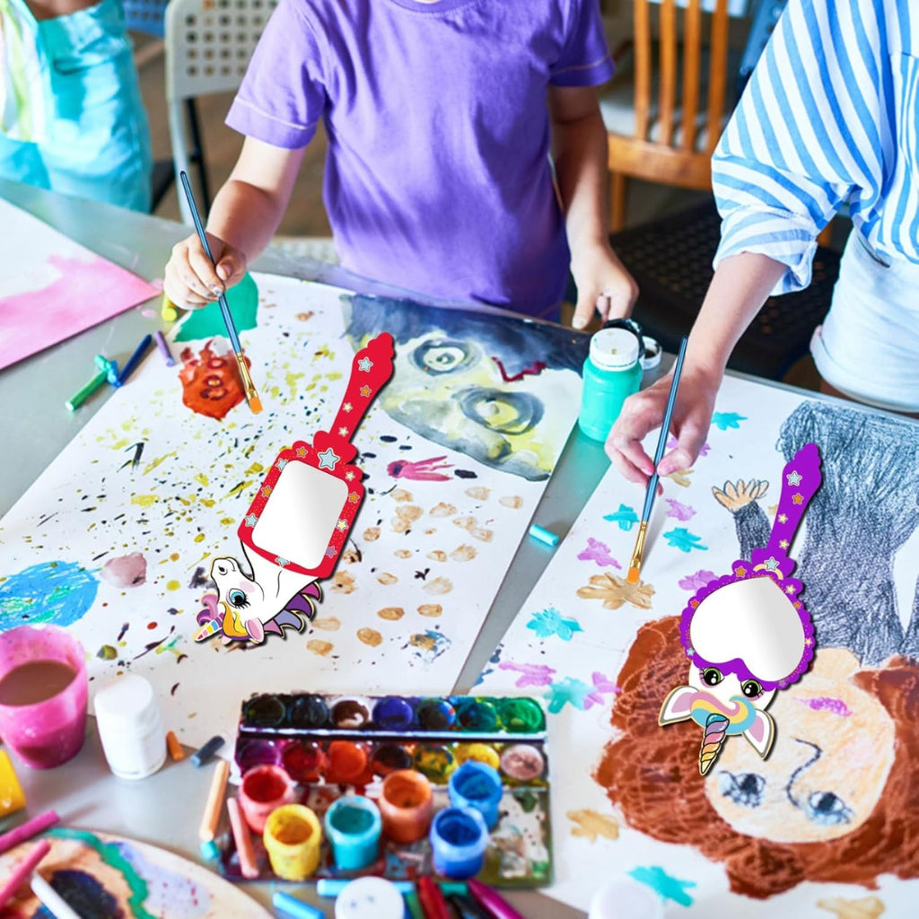 Kit bricolage 22 pièces pour miroirs Licorne