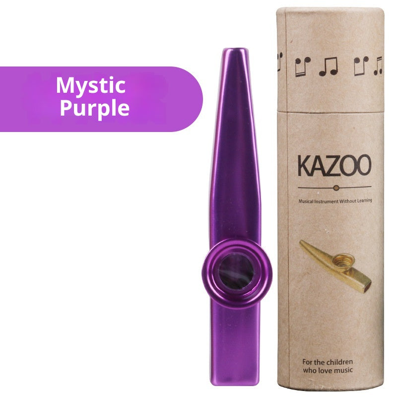 Débutant Kazoo Metal KAZOO Guitar Ukulele Petit Instrument