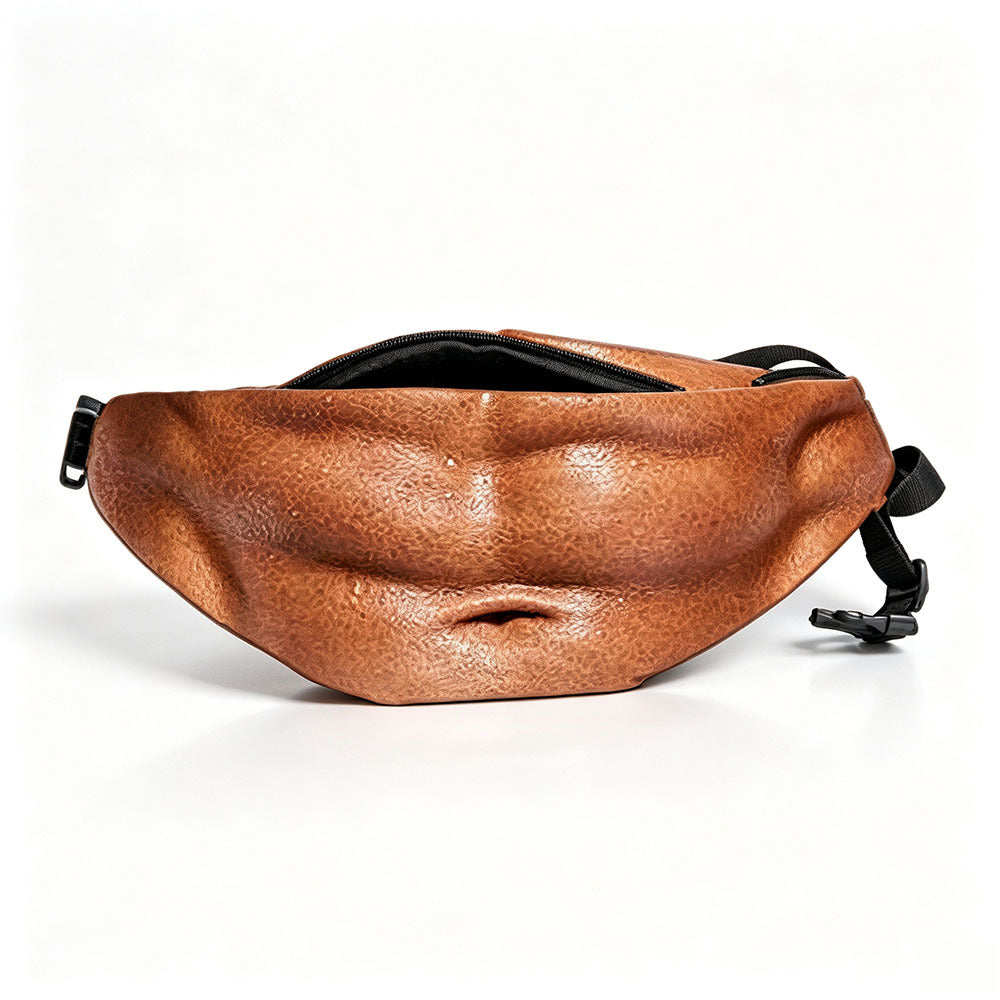 Personnalisé Sac Belly Funny Prank PU Matière synthétique