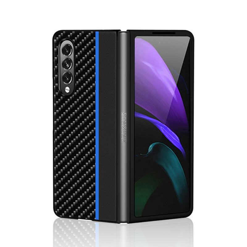 5G Écran pliant Téléphone mobile F9160 Modèle de fibre de carbone anti-dérapante
