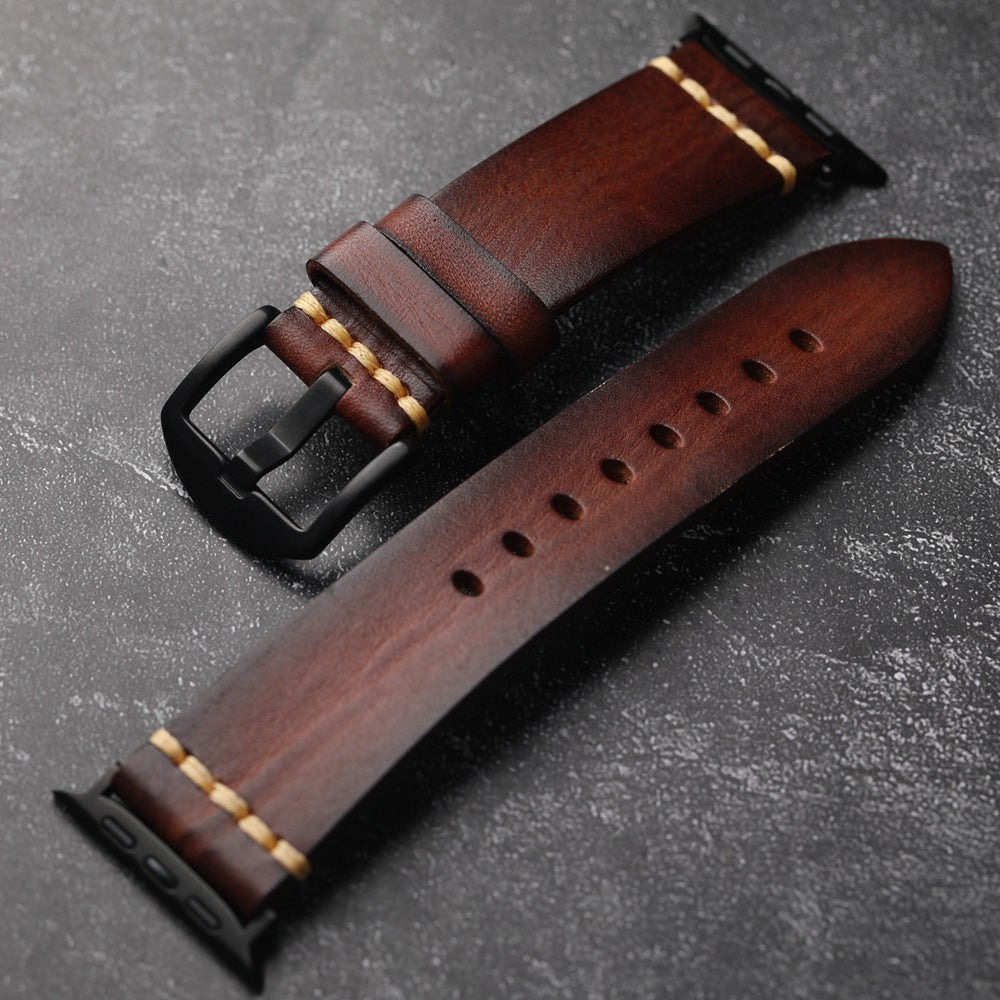 Bracelet en cuir fait à la main Ultra première couche