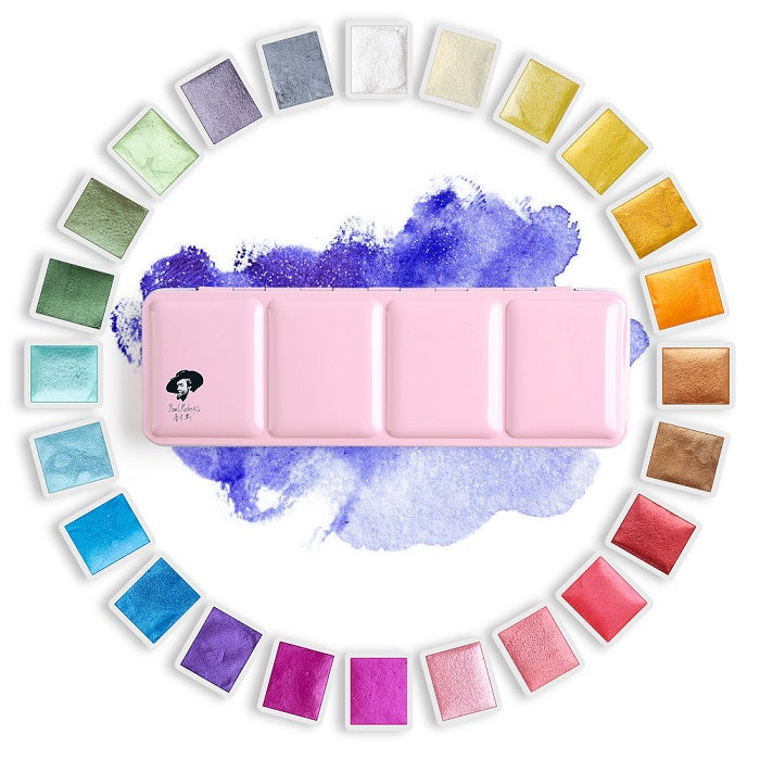 12/24 couleur aquarelle solide