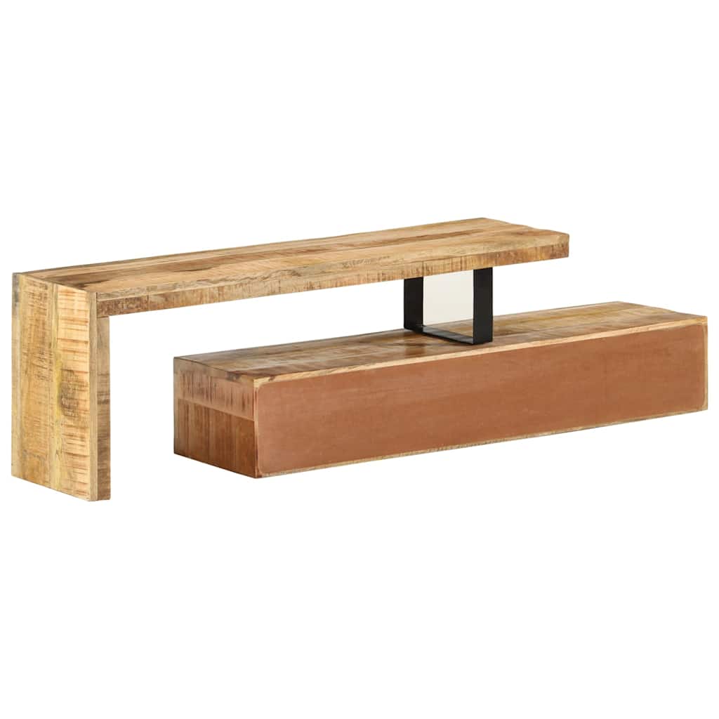 Support TV (118–200) x Support TV en bois de mango massif