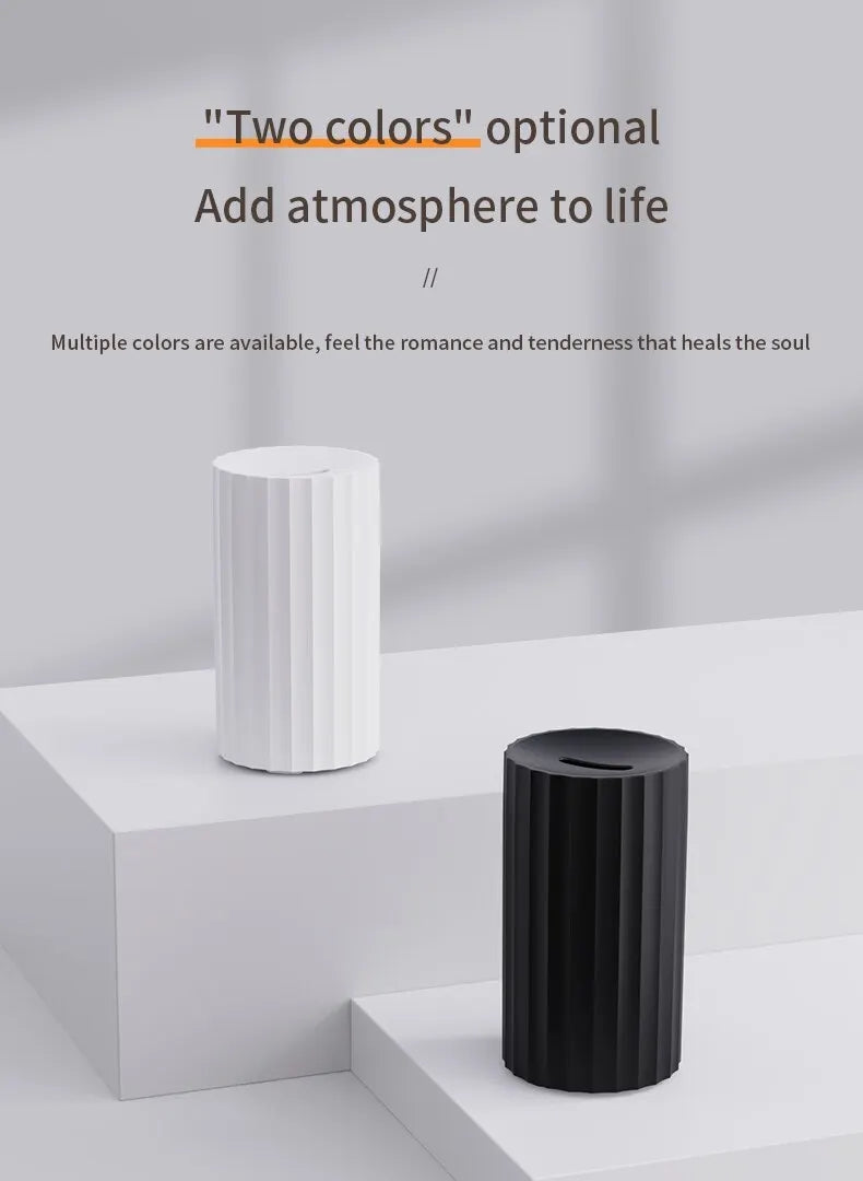 Flame Effect Air Humidifier Essential Oil Diffuser Silent Aroma Diffuser Home Fragrance