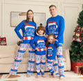 Ensembles de pyjama de famille assortis PJ de Noël Imprimer le top et pantalons en Plaid Jammies Sommeil