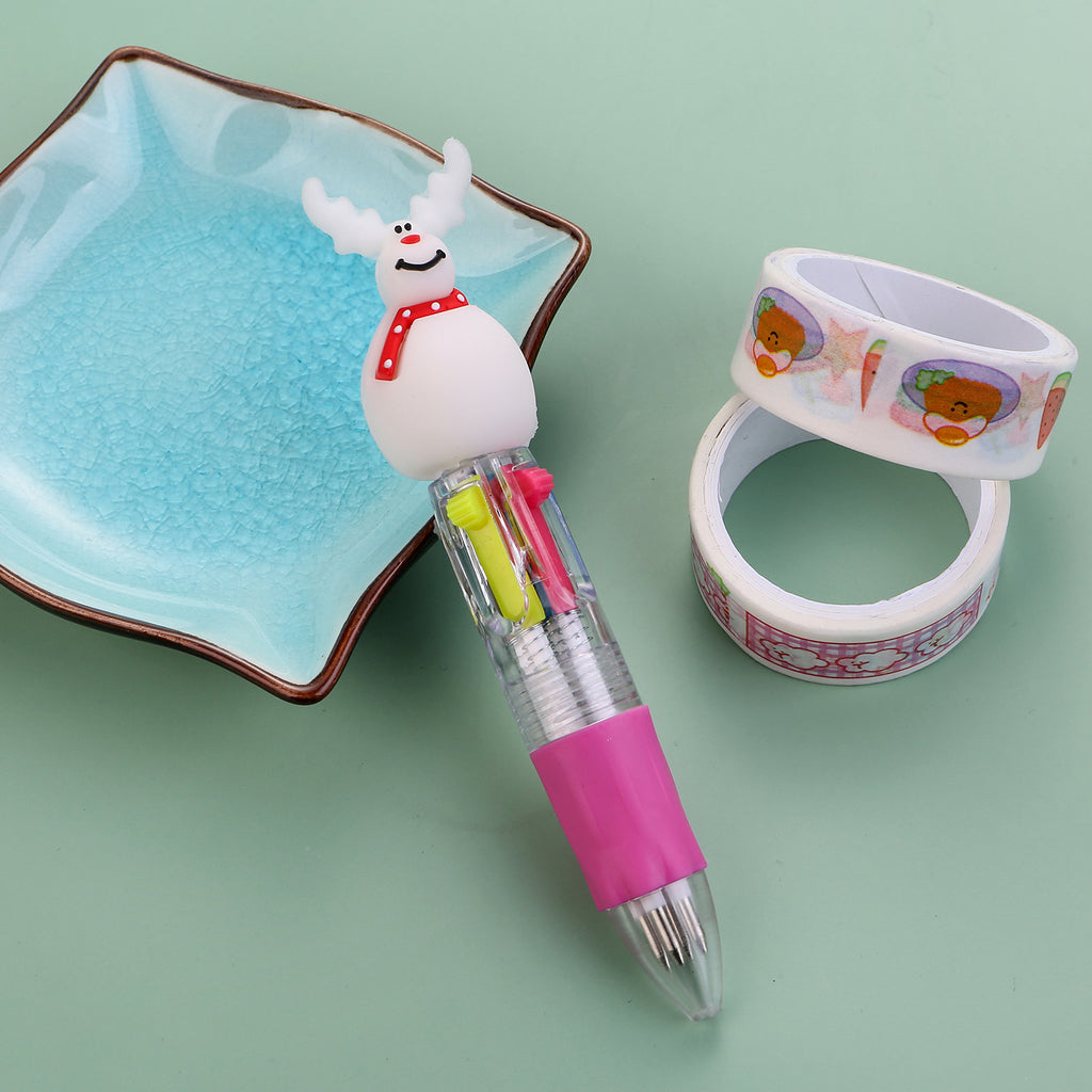 Stylo à bille de couleur Mini de Noël