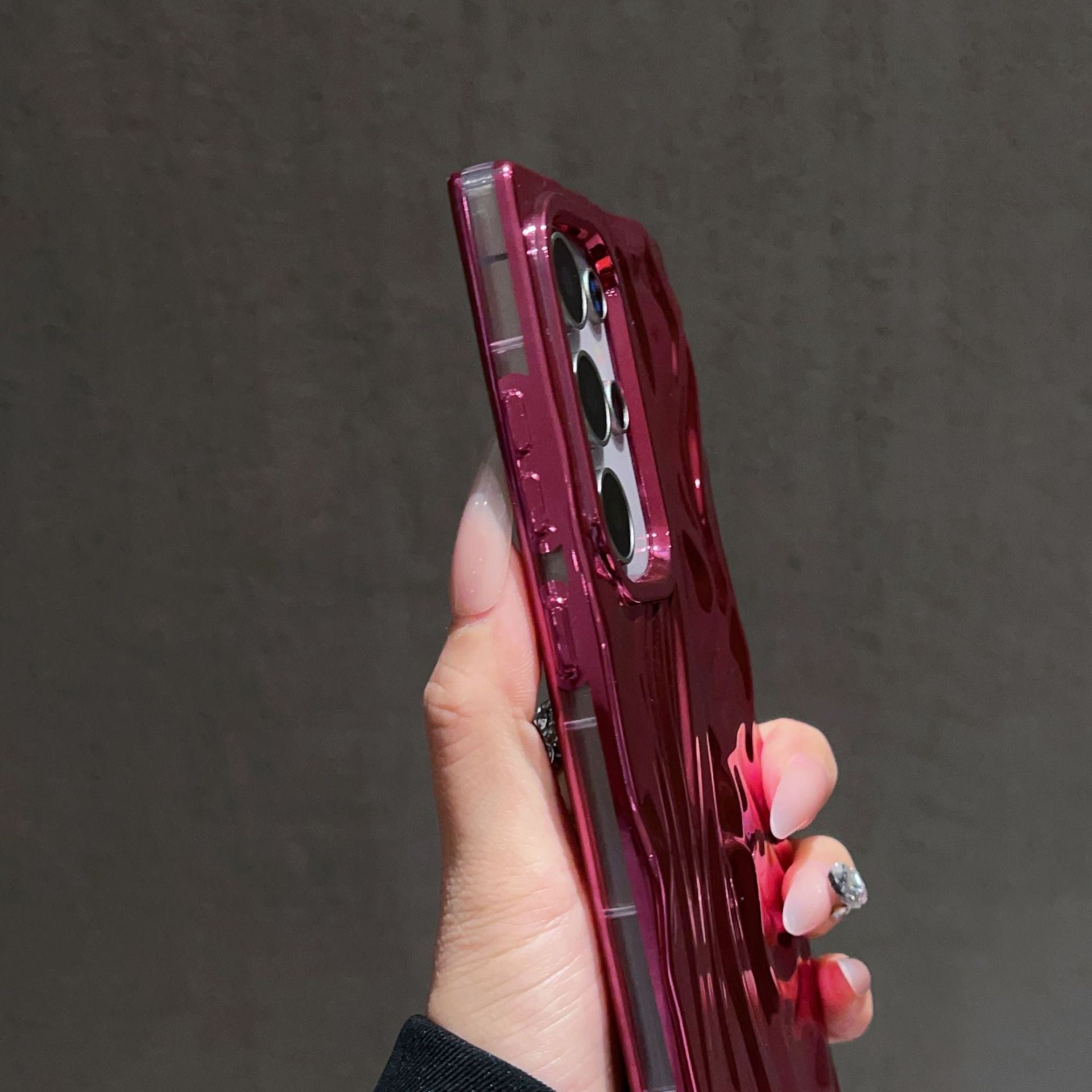 Étui de téléphone à électroplaquage en trois dimensions