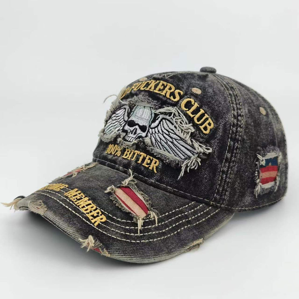Casquette de baseball brodée de protection solaire
