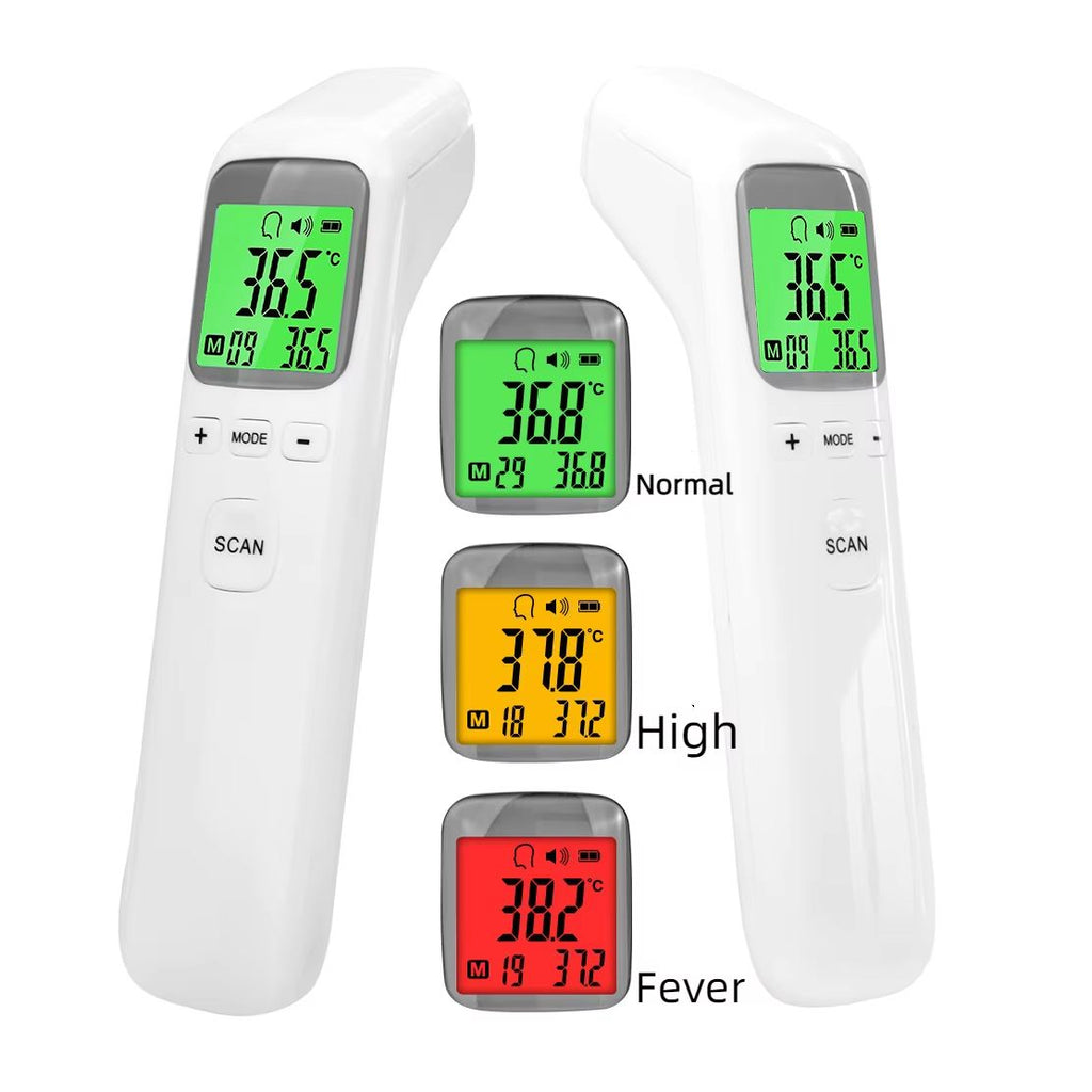 Thermomètre à tête avant infrarouge