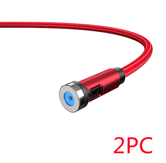 Câble magnétique rotatif Essager 360 degrés USB Type C Câble de charge Magnet de charge rapide Ch