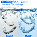 1Pc Ultrasonic Retainer Cleaner 45kHz Machine de nettoyage à ultrasons avec 3 modes 230ML Capac