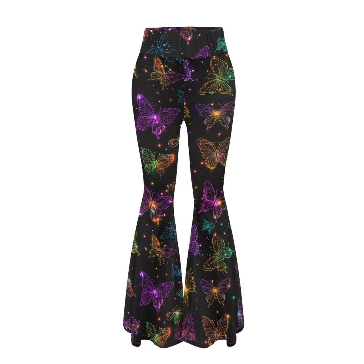 Leopard-print Hip-lifting Tight Leggings Pantalons à jambe droite