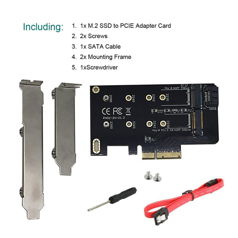 M.2 SSD Adapter Expansion Card
