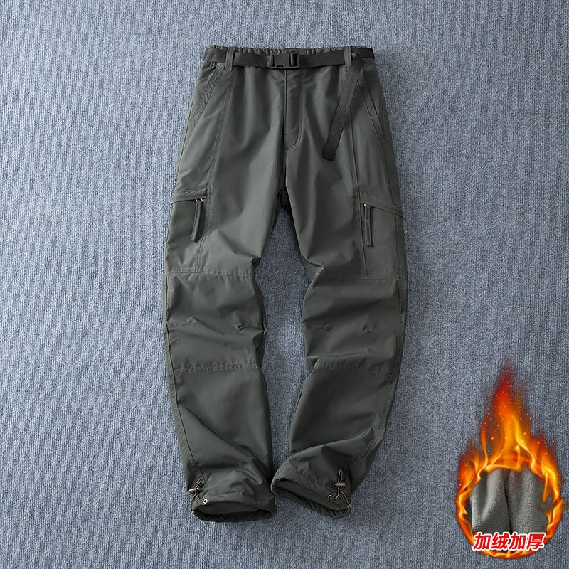 Pare-brise Pantalon moto homme automne et hiver chaud imperméable tapisserie Thi