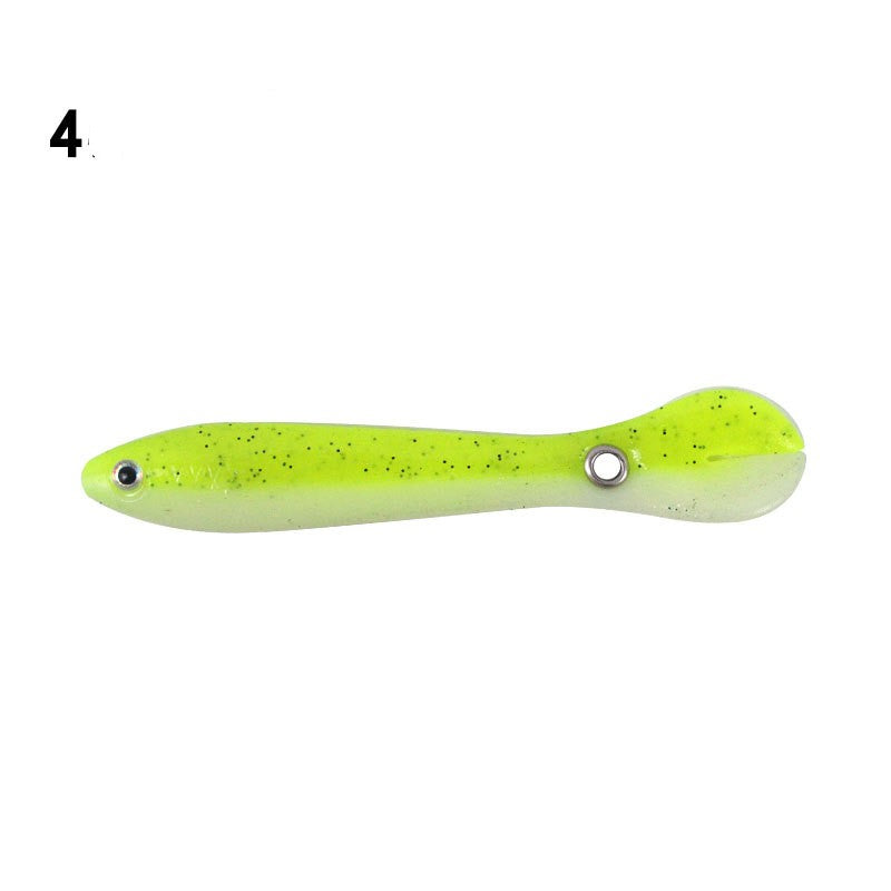 Baignade bionique pour pêche à la loque douce bicolore