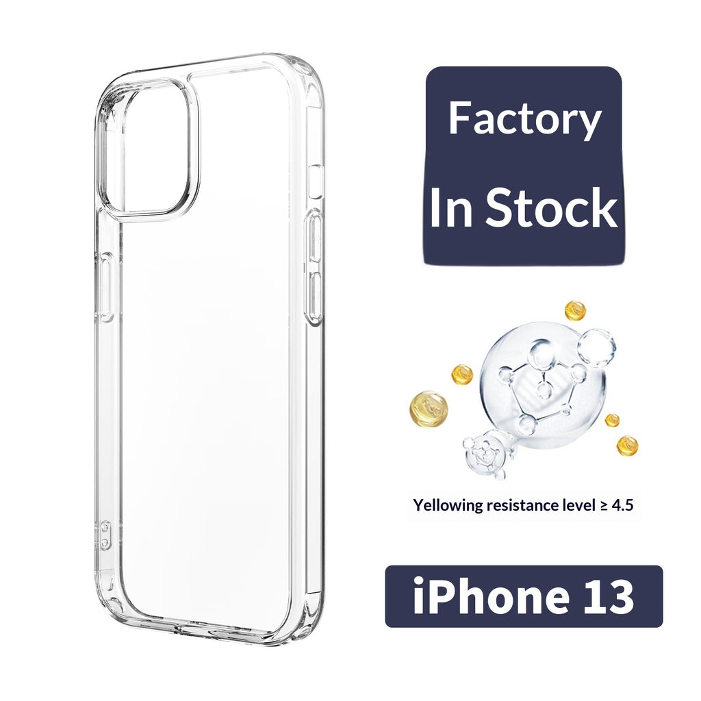 Corps complet transparent Drop preuve téléphone Case