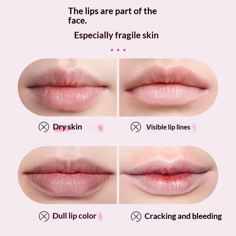 Lanji Beauté huile à lèvres volumisante en changement de couleur