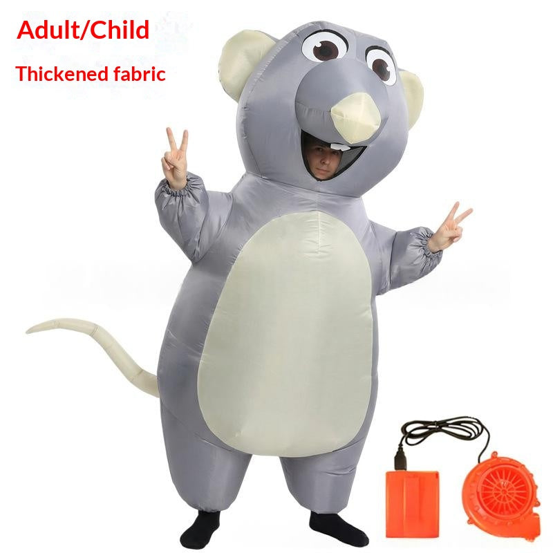 Mouse Déguisement gonflable Halloween Funny Performance Outfit