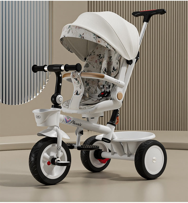 Tricycle Pedal Bébé Voiture Enfants Jouet léger Trolley