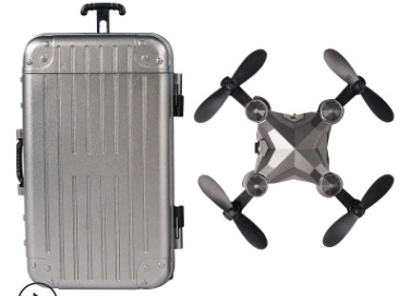 Valise Mini Drone Pliage Aérien Photo Télécommande Plan