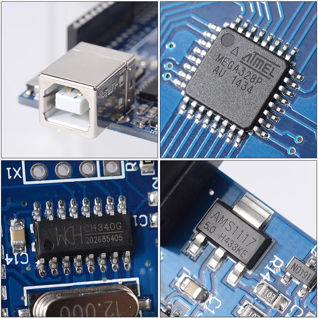 R3 Conseil de développement ATmega328P CH340G