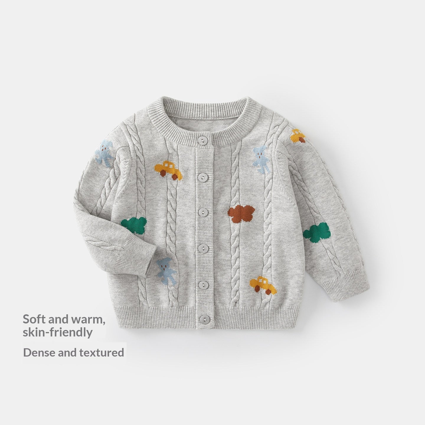 Chandail pour bébé Chemise tricotée pour bébé garçon