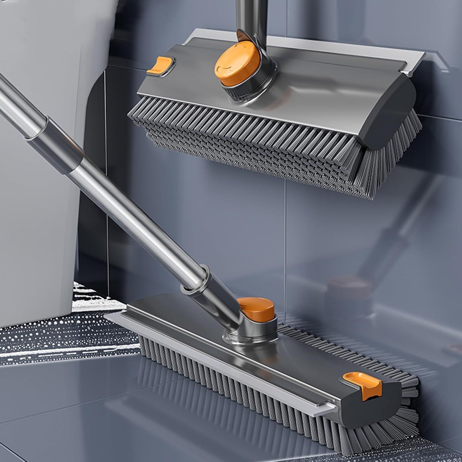 Brosse avec poignée longue