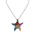 Couleur goutte d'huile Collier Sea Star