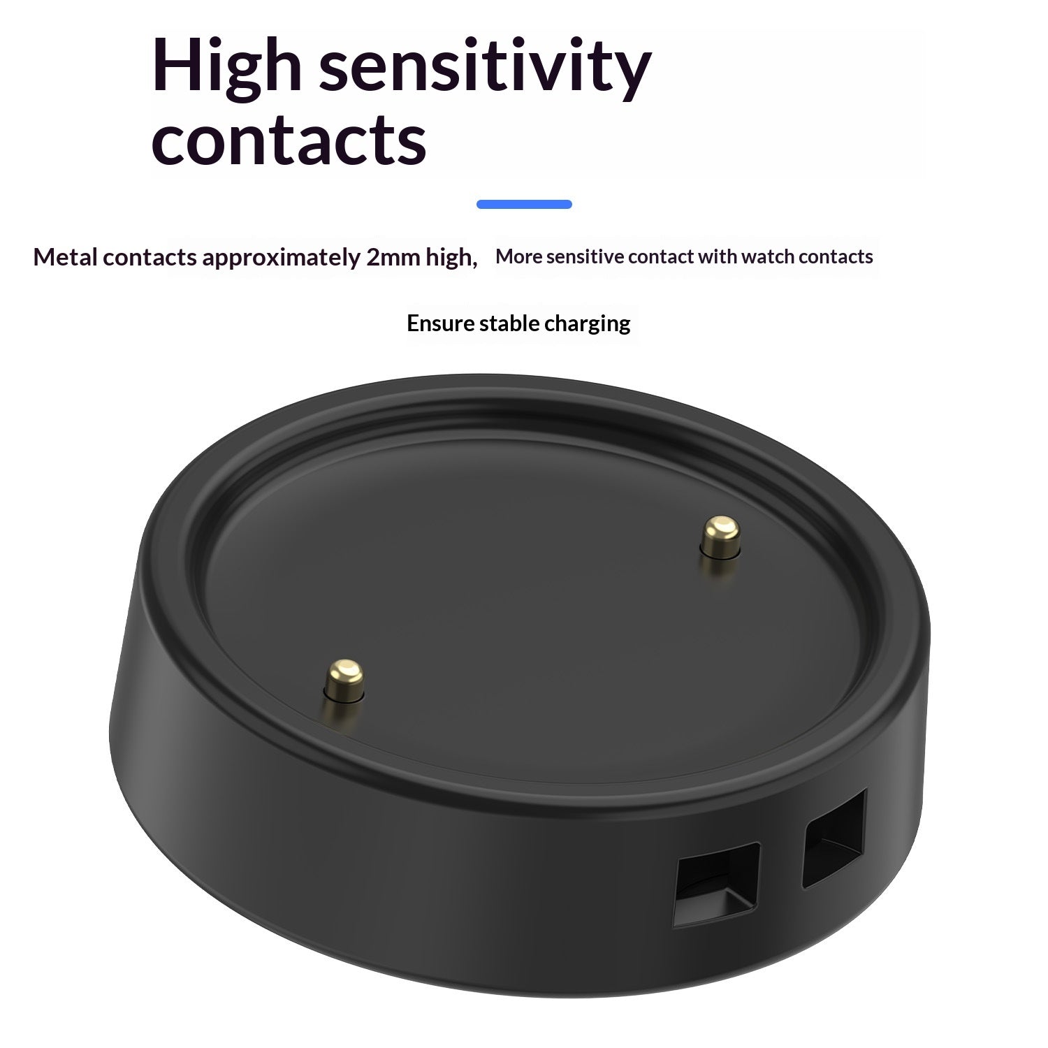 Câble de recharge de montres Amazfit Active 2 de style dock