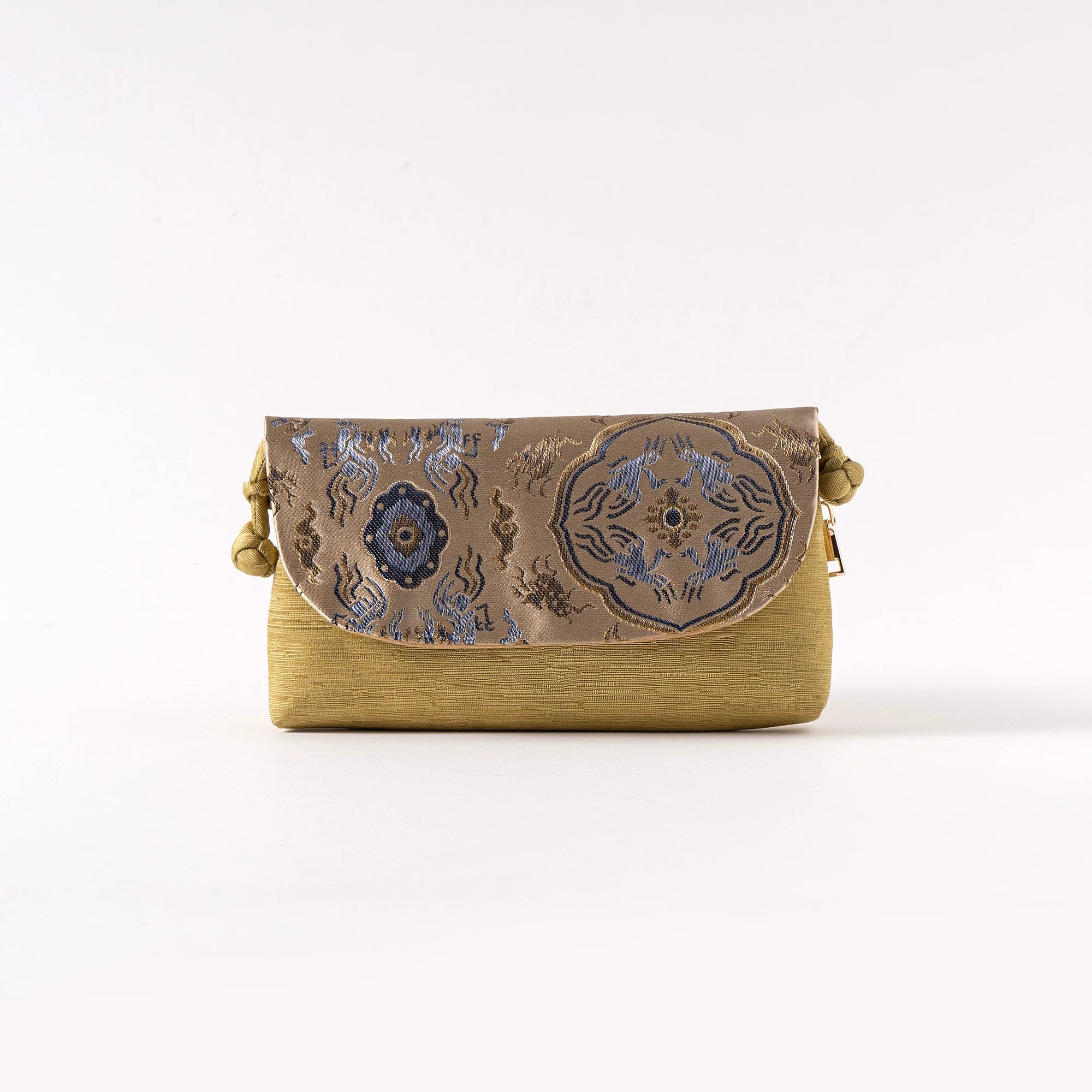 Sac croisé en soie en style chinois