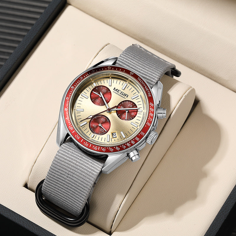 Chronographe multifonction Montre Quartz