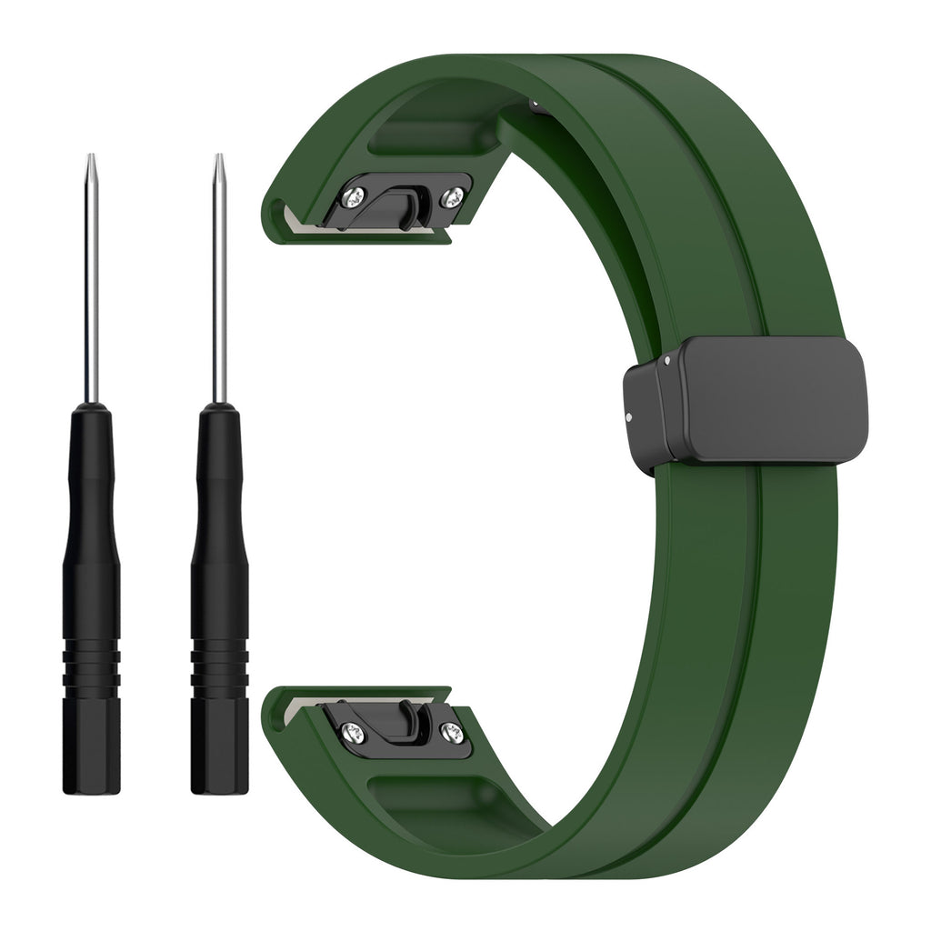 Bracelet en silicone à libération rapide