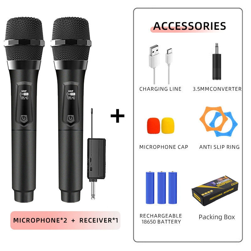 Ce modèle de recharge de microphone sans fil peut être utilisé pour