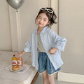 Nouvelle-style Air-conditionnement Chemise enfants Sun-protective Blouse Veste