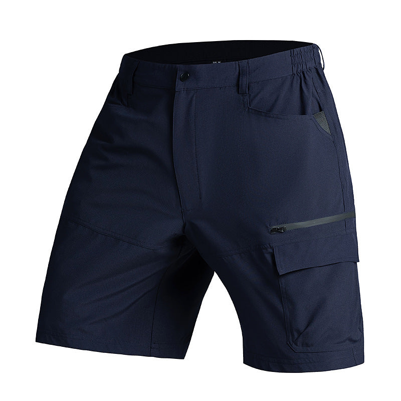 Short de travail sport respirant multi-poches pour hommes Quick-Dry Outdoor Running Casual Pantalons