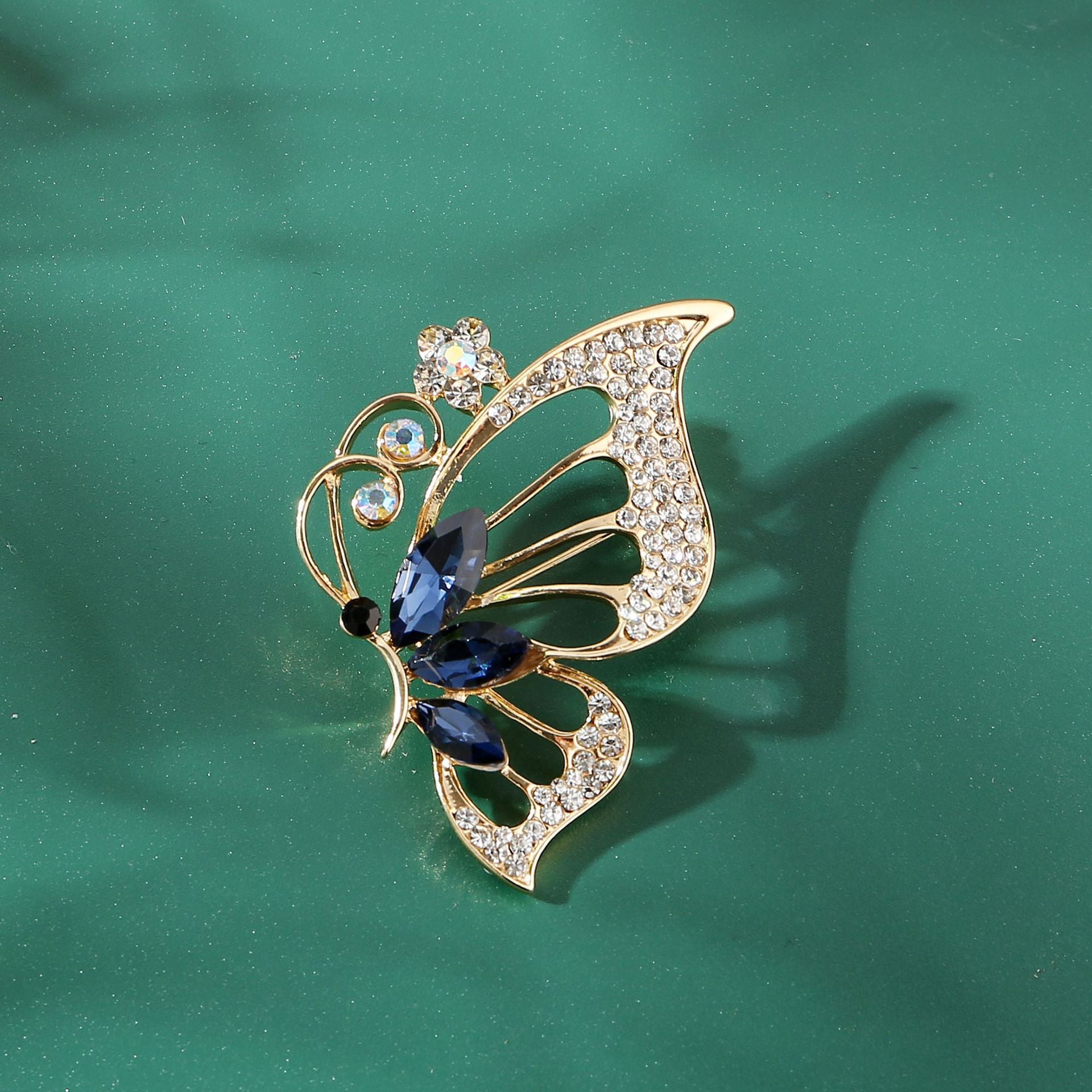 Accessoire de luxe mode Broche papillon