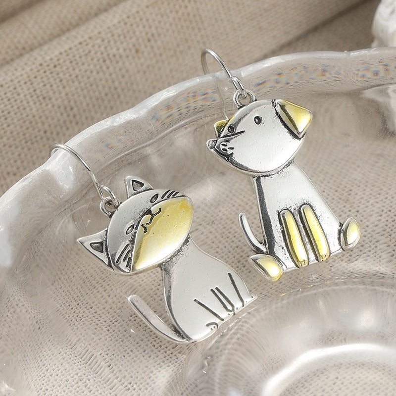 Boucles d'oreilles en cuivre de style bohème